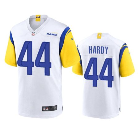 Los Angeles Rams Daniel Hardy White Alternate Game Jersey