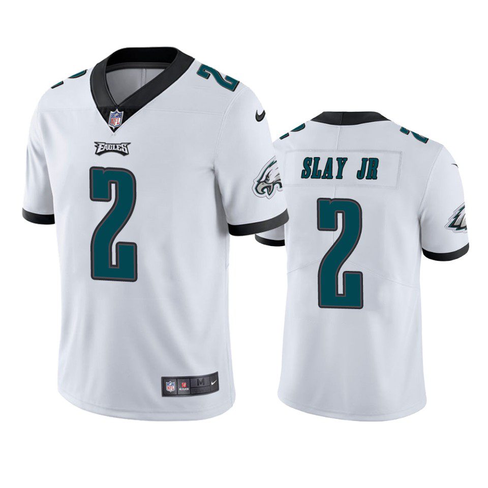 Darius Slay Jr Philadelphia Eagles White Vapor Limited Jersey 1 darius slay jr eagles white vapor jersey