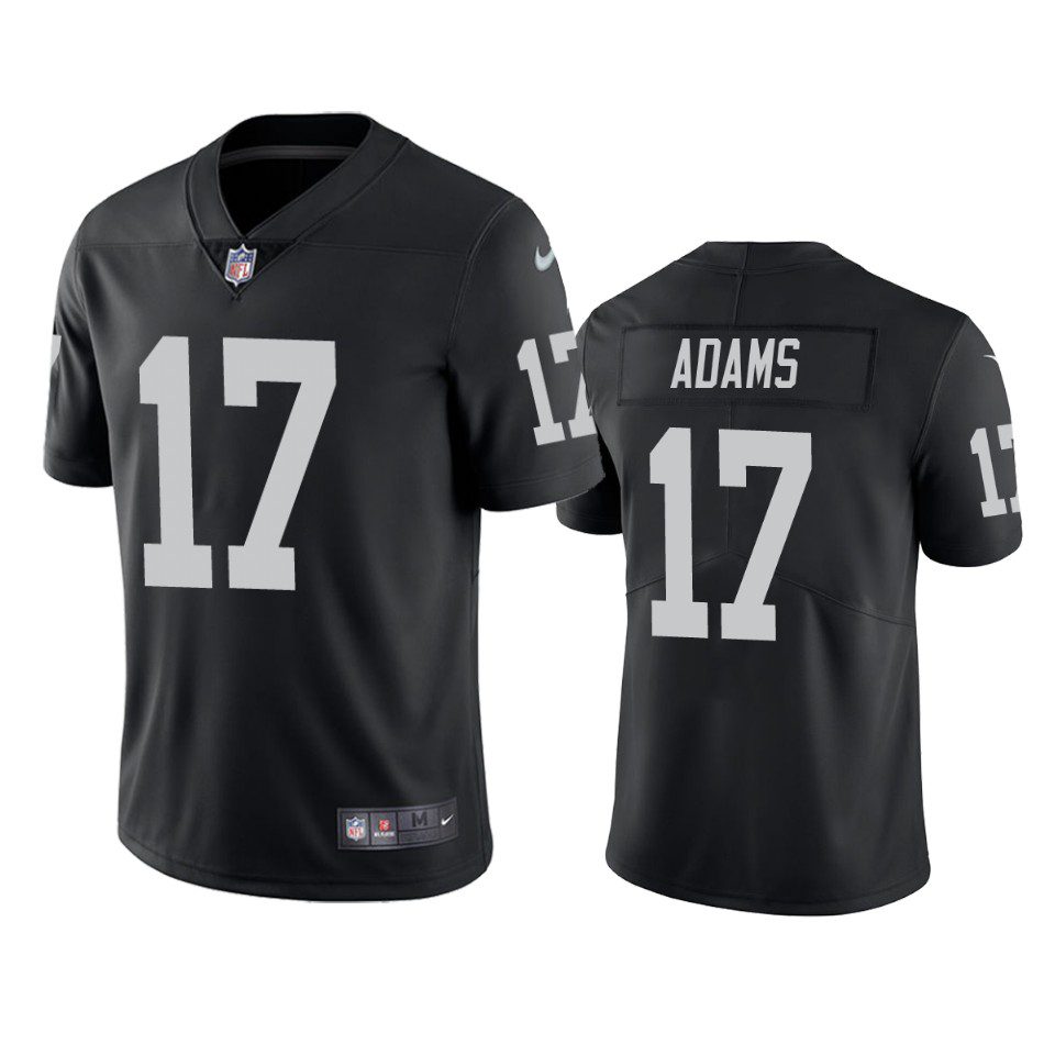 Davante Adams Las Vegas Raiders Black Vapor Limited Jersey 1 davante adams raiders black vapor jersey