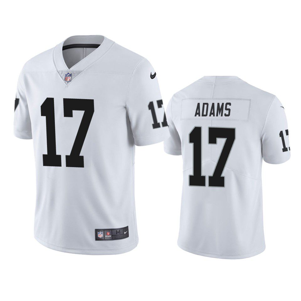 Davante Adams Las Vegas Raiders White Vapor Limited Jersey 1 davante adams raiders white vapor jersey