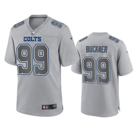 Indianapolis Colts DeForest Buckner Gray Atmosphere Fashion Game Jersey