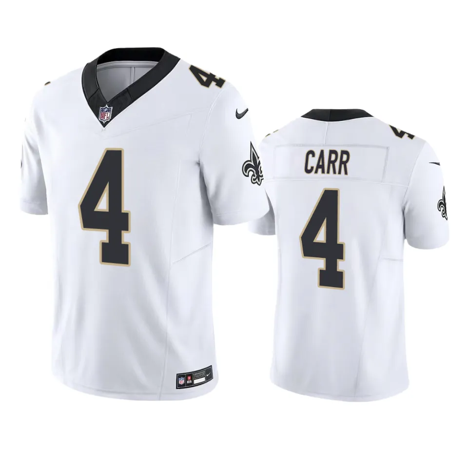 Derek Carr New Orleans Saints White Vapor F.U.S.E. Limited Jersey 1 derek carr saints white vapor f.u.s.e. limited jersey