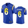 Derion Kendrick Los Angeles Rams Royal Vapor Limited Jersey 3 derion kendrick rams royal vapor jersey