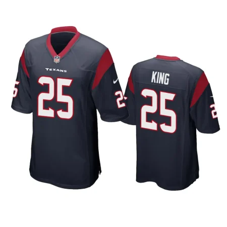 Houston Texans Desmond King Navy Game Jersey
