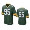 Green Bay Packers Devonte Wyatt Green 2022 NFL Draft Game Jersey 3 devonte wyatt packers green game jersey