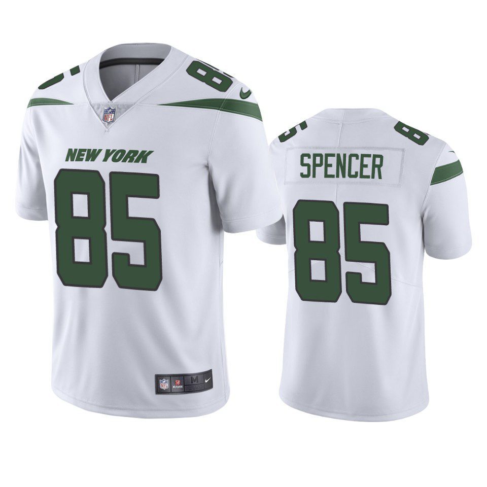 Diontae Spencer New York Jets White Vapor Limited Jersey 1 diontae spencer jets white vapor limited jersey