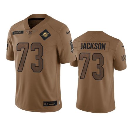 Miami Dolphins Austin Jackson Brown 2023 Salute To Service Limited Jersey