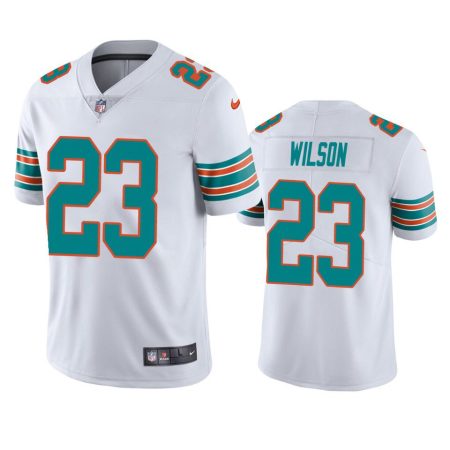 Miami Dolphins Jeff Wilson White Alternate Vapor Limited Jersey