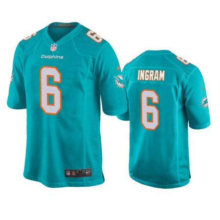Melvin Ingram Miami Dolphins Aqua Game Jersey