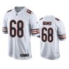 Chicago Bears Doug Kramer White Game Jersey 2 doug kramer bears game white jersey