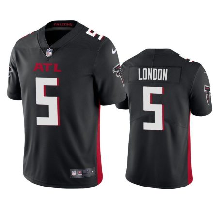 Atlanta Falcons Drake London Black 2022 NFL Draft Vapor Limited Jersey