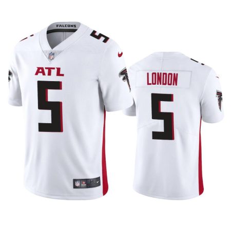 Atlanta Falcons Drake London White 2022 NFL Draft Vapor Limited Jersey