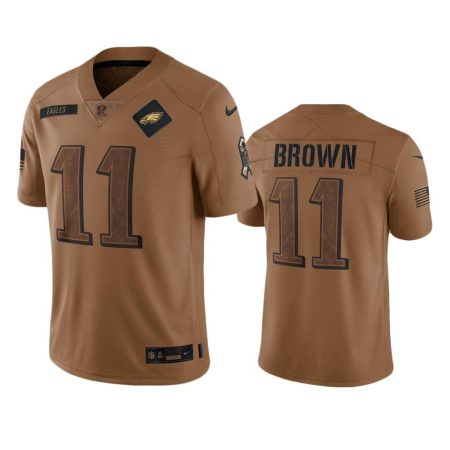 Philadelphia Eagles A.J. Brown Brown 2023 Salute To Service Limited Jersey