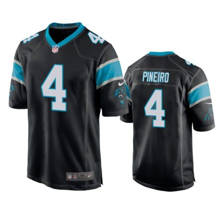 Carolina Panthers Eddy Pineiro Black Game Jersey