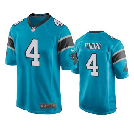Carolina Panthers Eddy Pineiro Blue Game Jersey