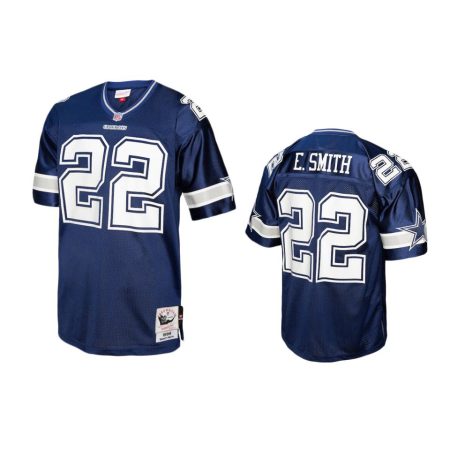 Dallas Cowboys Emmitt Smith Navy 1996 Legacy Replica Jersey