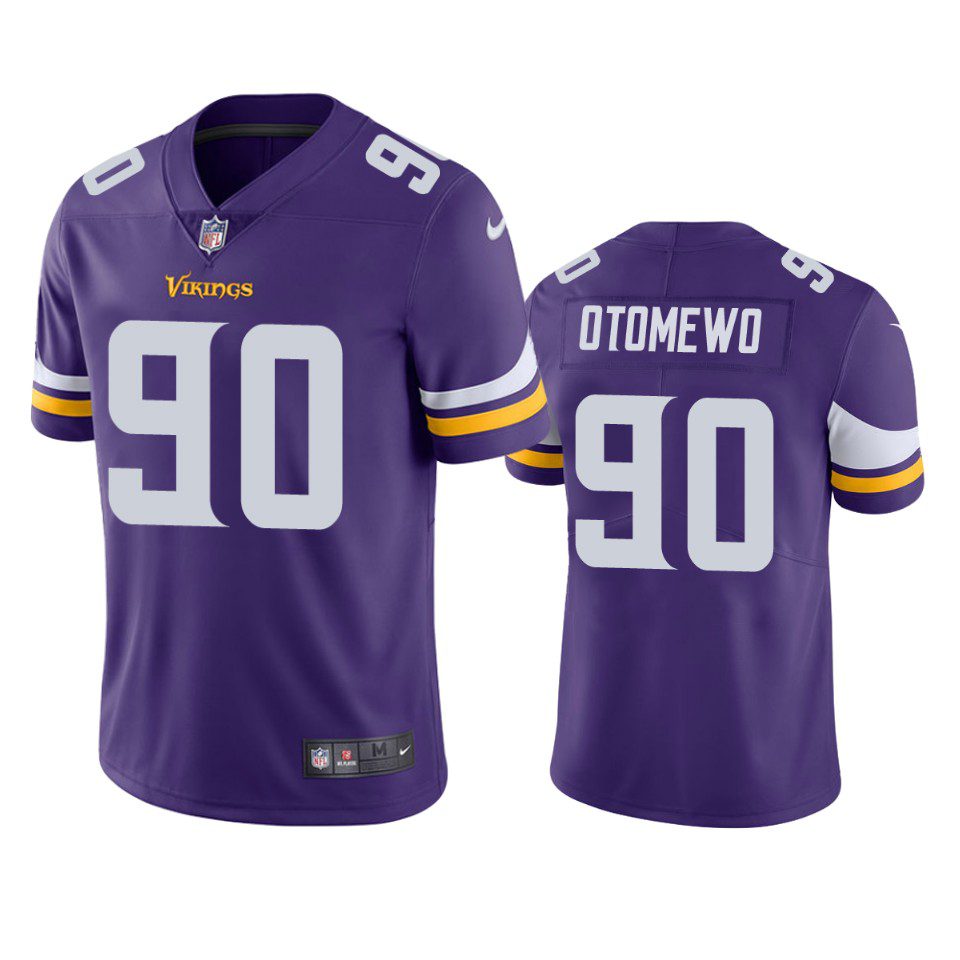 Esezi Otomewo Minnesota Vikings Purple Vapor Limited Jersey 1 esezi otomewo vikings purple vapor jersey