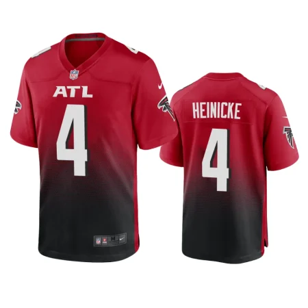 Taylor Heinicke Atlanta Falcons Red Game Jersey