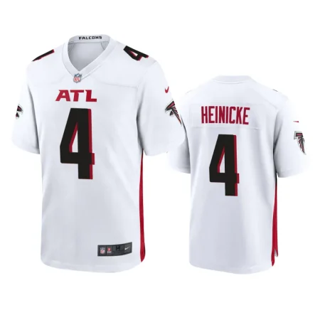 Taylor Heinicke Atlanta Falcons White Game Jersey