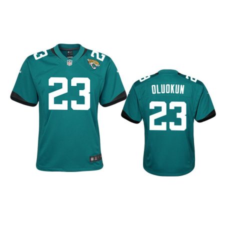 Youth Jaguars Foyesade Oluokun Teal Game Jersey