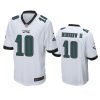 Philadelphia Eagles Gardner Minshew II White Game Jersey 2 gardner minshew ii eagles white game jersey