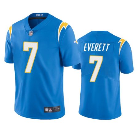 Los Angeles Chargers Gerald Everett Powder Blue Vapor Limited Jersey - Men's