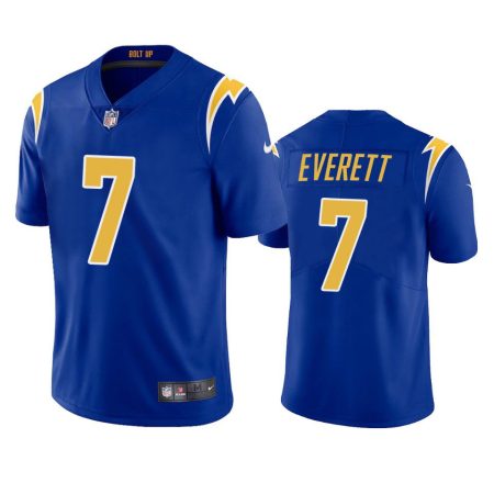 Los Angeles Chargers Gerald Everett Royal Alternate Vapor Limited Jersey - Men's