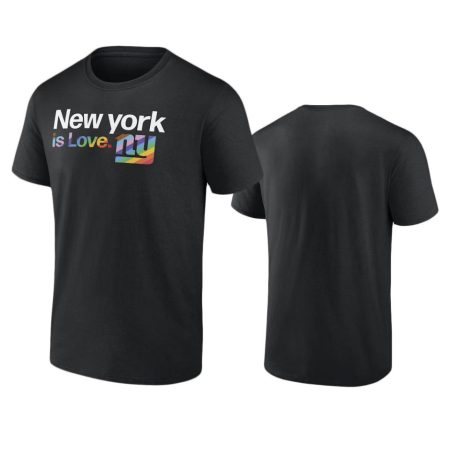 Men's New York Giants Black City Pride T-Shirt