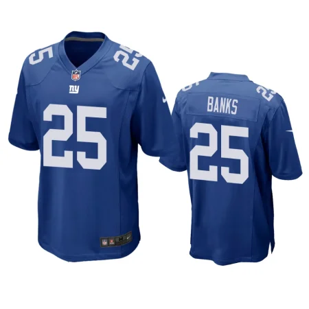 Deonte Banks New York Giants Royal Game Jersey