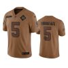 New York Giants Kayvon Thibodeaux Brown 2023 Salute To Service Limited Jersey 2 giants kayvon thibodeaux limited 2023 salute to service brown jersey