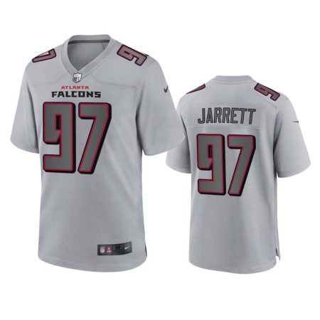 Atlanta Falcons Grady Jarrett Gray Atmosphere Fashion Game Jersey