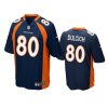 Denver Broncos Greg Dulcich Navy Game Jersey 3 greg dulcich broncos navy game jersey