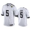 Andre Cisco Jacksonville Jaguars White Game Jersey 2 jaguars andre cisco game white jersey