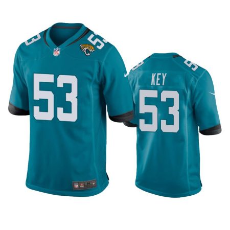 Arden Key Jacksonville Jaguars Teal Game Jersey