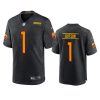 Washington Commanders Jahan Dotson Black Alternate Game Jersey 3 jahan dotson commanders black alternate game jersey