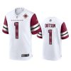 Washington Commanders Jahan Dotson White 90th Anniversary Game Jersey 3 jahan dotson commanders white 90th anniversary game jersey