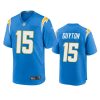 Los Angeles Chargers Jalen Guyton Powder Blue Game Jersey 2 jalen guyton chargers powder blue game jersey
