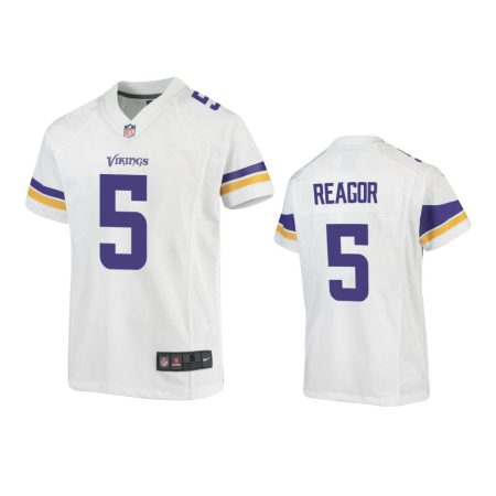 Youth Vikings Jalen Reagor White Game Jersey
