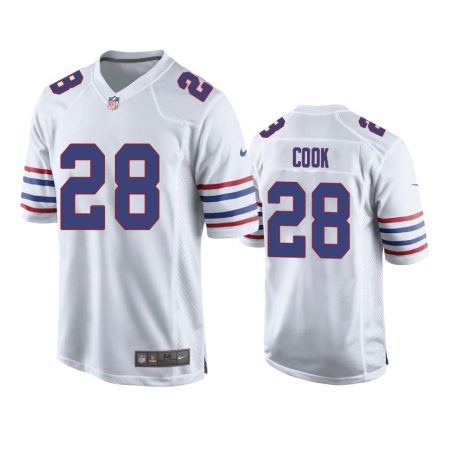 Buffalo Bills James Cook White Alternate Game Jersey