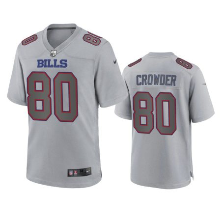 Buffalo Bills Jamison Crowder Gray Atmosphere Fashion Game Jersey