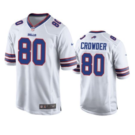 Buffalo Bills Jamison Crowder White Game Jersey