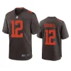 Cleveland Browns Jeff Driskel Brown Alternate Game Jersey 3 jeff driskel browns brown alternate game jersey