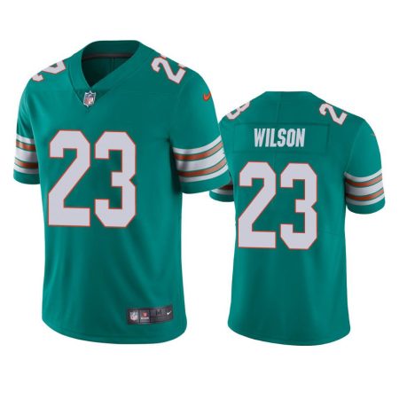Jeff Wilson Miami Dolphins Aqua Alternate Vapor Limited Jersey