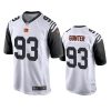 Cincinnati Bengals Jeffrey Gunter White Alternate Game Jersey 2 jeffrey gunter bengals white alternate game jersey
