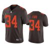 Jerome Ford Cleveland Browns Brown Vapor Limited Jersey 3 jerome ford browns brown vapor jersey