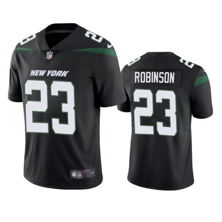 New York Jets James Robinson Black Vapor Limited Jersey