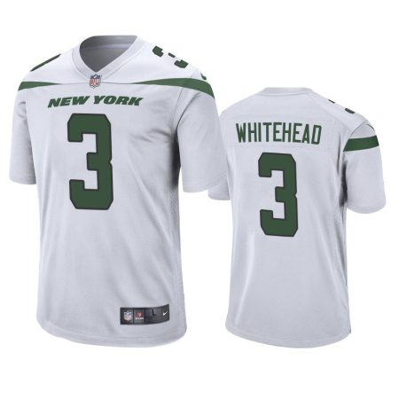Jordan Whitehead New York Jets White Game Jersey