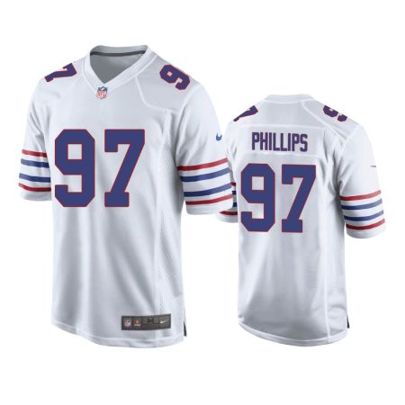 Buffalo Bills Jordan Phillips White Alternate Game Jersey