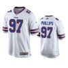 Buffalo Bills Jordan Phillips White Game Jersey 3 jordan phillips bills white game jersey