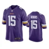 Minnesota Vikings Joshua Dobbs Purple Game Jersey 2 joshua dobbs vikings purple game jersey
